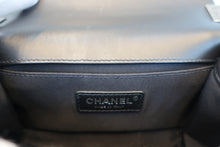 画像をギャラリービューアに読み込む, CHANEL/シャネル ボーイシャネルチェーンショルダーバッグ ラムスキン ブラック/シルバー金具 ショルダーバッグ 800090001