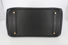 画像をギャラリービューアに読み込む, HERMES/エルメス バーキン35 トゴ ブラック ○Z刻印 ハンドバッグ 800100024