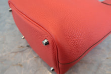 将图片加载到图库查看器,HERMES PICOTIN LOCK PM Clemence leather Rouge pivoine □R刻印 Hand bag 800040023
