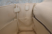 Load image into Gallery viewer, HERMES KELLY 28 Clemence leather White □I Engraving Shoulder bag 700080133
