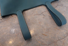 Load image into Gallery viewer, HERMES PICOTIN LOCK MM Clemence leather Blue jean W Engraving Hand bag 700080176