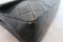 Load image into Gallery viewer, CHANEL Matelasse double flap double chain shoulder bag LambskinBlack/Gold hadware Shoulder bag 700120091