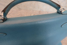 画像をギャラリービューアに読み込む, HERMES/エルメス ケリー32 トリヨンクレマンス ブルージーン □H刻印 ショルダーバッグ 800030032