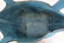 Load image into Gallery viewer, HERMES PICOTIN LOCK MM Clemence leather Blue jean W Engraving Hand bag 700080176