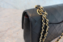 画像をギャラリービューアに読み込む, CHANEL/シャネル マトラッセWフラップWチェーンショルダーバッグ ラムスキン ブラック/ゴールド金具 ショルダーバッグ 800080119