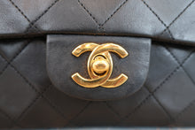 画像をギャラリービューアに読み込む, CHANEL/シャネル マトラッセWフラップWチェーンショルダーバッグ ラムスキン ブラック/ゴールド金具 ショルダーバッグ 800080119
