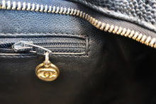 Load image into Gallery viewer, CHANEL Medallion Tote Caviar skin Black/Gold hadware Tote bag 700040134