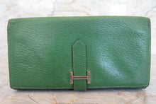Load image into Gallery viewer, HERMES  Bearn Soufflet Chevre myzore goatskim □N Engraving Wallet 700030113