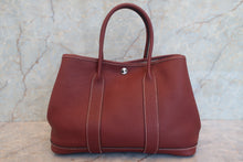 画像をギャラリービューアに読み込む, HERMES/エルメス ガーデンパーティTPM ネゴンダ ルージュアッシュ □O刻印 トートバッグ 800010086