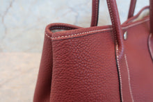 画像をギャラリービューアに読み込む, HERMES/エルメス ガーデンパーティTPM ネゴンダ ルージュアッシュ □O刻印 トートバッグ 800010086