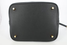 将图片加载到图库查看器,HERMES PICOTIN LOCK MM Clemence leather Black Z刻印 Hand bag 800100059