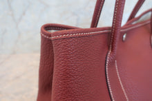 画像をギャラリービューアに読み込む, HERMES/エルメス ガーデンパーティTPM ネゴンダ ルージュアッシュ □O刻印 トートバッグ 800010086