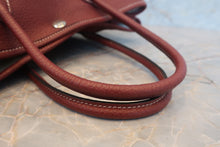 画像をギャラリービューアに読み込む, HERMES/エルメス ガーデンパーティTPM ネゴンダ ルージュアッシュ □O刻印 トートバッグ 800010086