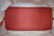 将图片加载到图库查看器,HERMES GARDEN PARTY PM Country leather Sanguine □Q刻印 Tote bag 800070051
