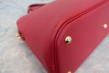 画像をギャラリービューアに読み込む, HERMES/エルメス ボリード35 フィヨルド ルージュヴィフ □G刻印 ショルダーバッグ 700080174