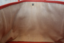 将图片加载到图库查看器,HERMES GARDEN PARTY PM Country leather Sanguine □Q刻印 Tote bag 800070051