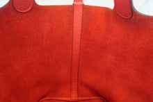 画像をギャラリービューアに読み込む, HERMES/エルメス ピコタンロックMM トリヨンクレマンス ルージュピヴォワンヌ R刻印 ハンドバッグ 800020237