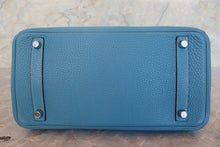 画像をギャラリービューアに読み込む, HERMES/エルメス バーキン30 トゴ ブルージーン □N刻印 ハンドバッグ 700110007