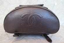 Load image into Gallery viewer, CHANEL Matelasse chain back pack Lambskin Brown/Gold hadware Back pack 700120092