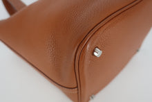Load image into Gallery viewer, HERMES PICOTIN LOCK MM Clemence leather Gold □R Engraving Hand bag 800100030