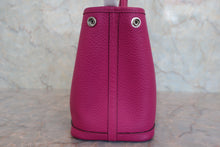 将图片加载到图库查看器,HERMES GARDEN PARTY TPM Country leather Rose purple C刻印 Tote bag 800070071