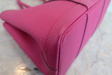 将图片加载到图库查看器,HERMES GARDEN PARTY TPM Country leather Rose purple C刻印 Tote bag 800070071
