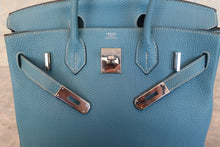 画像をギャラリービューアに読み込む, HERMES/エルメス バーキン30 トゴ ブルージーン □N刻印 ハンドバッグ 700110007