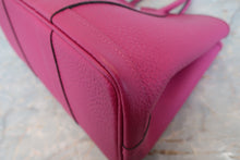 将图片加载到图库查看器,HERMES GARDEN PARTY TPM Country leather Rose purple C刻印 Tote bag 800070071