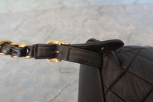 Load image into Gallery viewer, CHANEL Matelasse chain back pack Lambskin Brown/Gold hadware Back pack 700120092