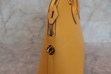 画像をギャラリービューアに読み込む, HERMES/エルメス ボリード35 クシュベル ジョーヌ 〇Z刻印 ショルダーバッグ 700080128