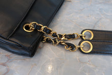 画像をギャラリービューアに読み込む, CHANEL/シャネル ココマークチェーンショルダーバッグ ラムスキン ブラック/ゴールド金具 ショルダーバッグ 800080174