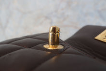 Load image into Gallery viewer, CHANEL Matelasse chain back pack Lambskin Brown/Gold hadware Back pack 700120092