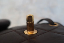 Load image into Gallery viewer, CHANEL Matelasse chain back pack Lambskin Brown/Gold hadware Back pack 700120092