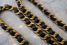 Load image into Gallery viewer, CHANEL Matelasse chain back pack Lambskin Black/Gold hadware Back pack 800050149