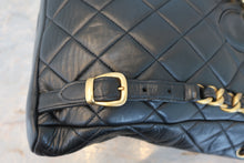 Load image into Gallery viewer, CHANEL Matelasse chain back pack Lambskin Black/Gold hadware Back pack 800050149