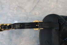 Load image into Gallery viewer, CHANEL Matelasse chain back pack Lambskin Black/Gold hadware Back pack 800050149