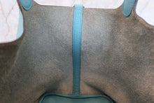 Load image into Gallery viewer, HERMES PICOTIN LOCK MM Clemence leather Blue atoll T Engraving Hand bag 700090195