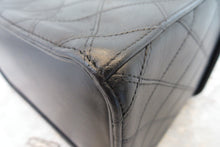 画像をギャラリービューアに読み込む, CHANEL/シャネル ビコローレバニティ ラムスキン ブラック/ゴールド金具 バニティ 700040114