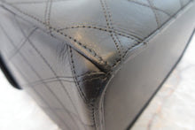 画像をギャラリービューアに読み込む, CHANEL/シャネル ビコローレバニティ ラムスキン ブラック/ゴールド金具 バニティ 700040114