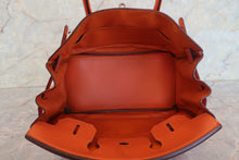 画像をギャラリービューアに読み込む, HERMES/エルメス バーキン30 トゴ オレンジ □J刻印 ハンドバッグ 700110003