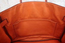 画像をギャラリービューアに読み込む, HERMES/エルメス バーキン30 トゴ オレンジ □J刻印 ハンドバッグ 700110003