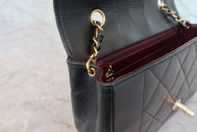 画像をギャラリービューアに読み込む, CHANEL/シャネル ダイアナマトラッセチェーンショルダーバッグ ラムスキン ブラック/ゴールド金具 ショルダーバッグ 800070001