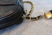 画像をギャラリービューアに読み込む, CHANEL/シャネル マトラッセフリンジチェーンショルダーバッグ ラムスキン ブラック/ゴールド金具 ショルダーバッグ 800080123