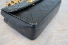 Load image into Gallery viewer, CHANEL Mini Matelasse chain shoulder bag Lambskin Black/Gold hadware Shoulder bag 800050152