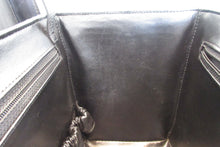 画像をギャラリービューアに読み込む, CHANEL/シャネル ビコローレバニティ ラムスキン ブラック/ゴールド金具 バニティ 700040114