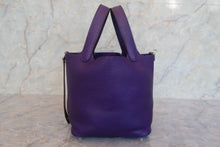 画像をギャラリービューアに読み込む, HERMES/エルメス ピコタンロックPM トリヨンクレマンス アイリス □N刻印 ハンドバッグ 800010043