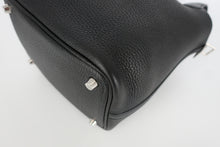 Load image into Gallery viewer, HERMES PICOTIN LOCK PM Clemence leather Black U Engraving Hand bag 800100018