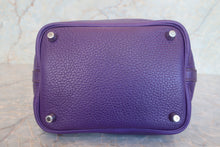 画像をギャラリービューアに読み込む, HERMES/エルメス ピコタンロックPM トリヨンクレマンス アイリス □N刻印 ハンドバッグ 800010043