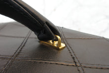 画像をギャラリービューアに読み込む, CHANEL/シャネル ビコローレバニティ ラムスキン ブラック/ゴールド金具 バニティ 700040114