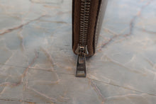 画像をギャラリービューアに読み込む, HERMES/エルメス アザップロング シルクイン □O刻印 ヴォーエプソン/シルク エトゥープ 財布 700100107